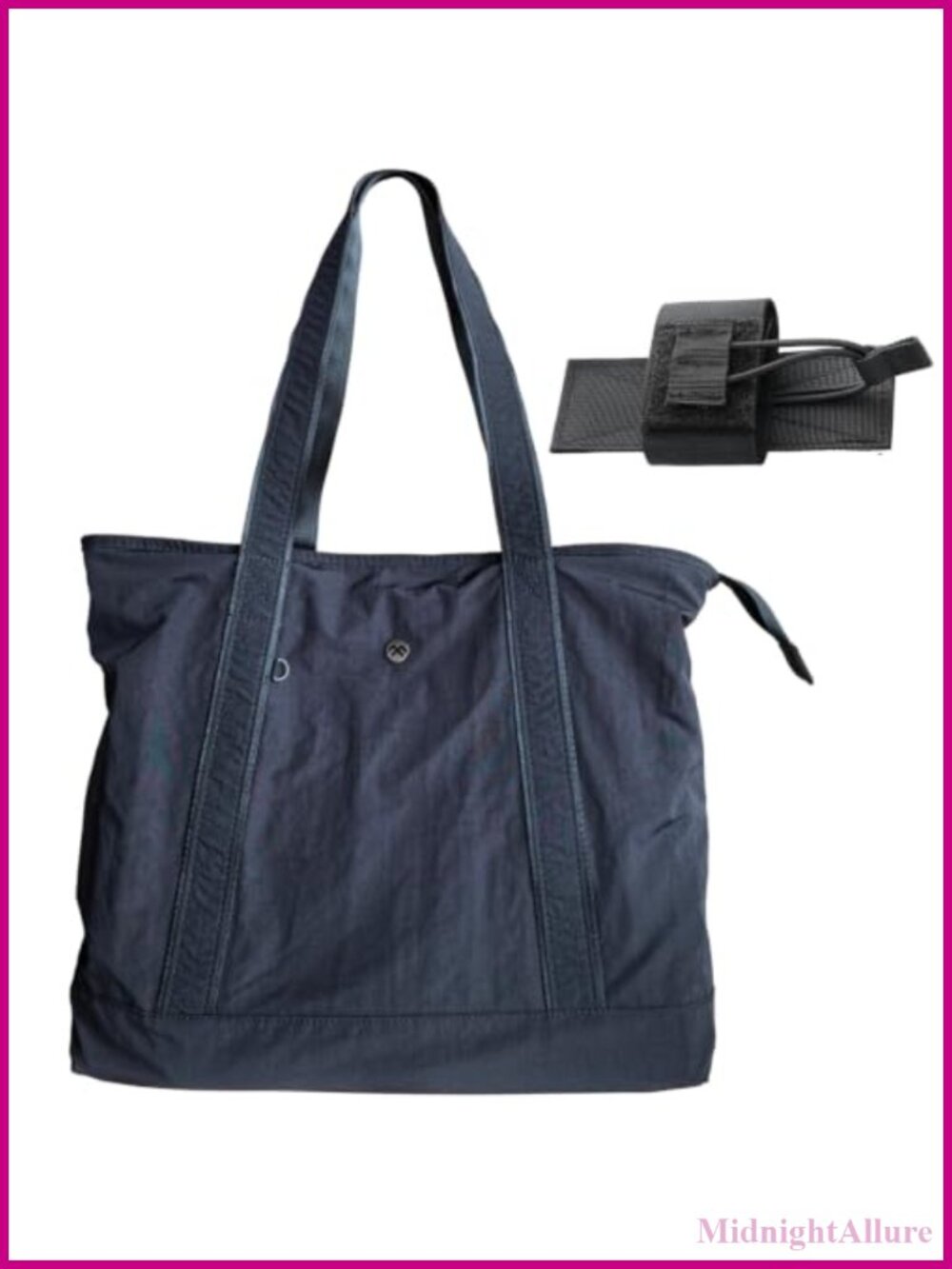 Nylon Concealed Carry Tote Bag Medium Magnetic Quick Access CCW Purse